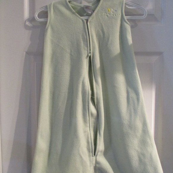 Halo Sleepsack Medium 6 to 12 Months Light Green Fleece - Picture 2 of 5